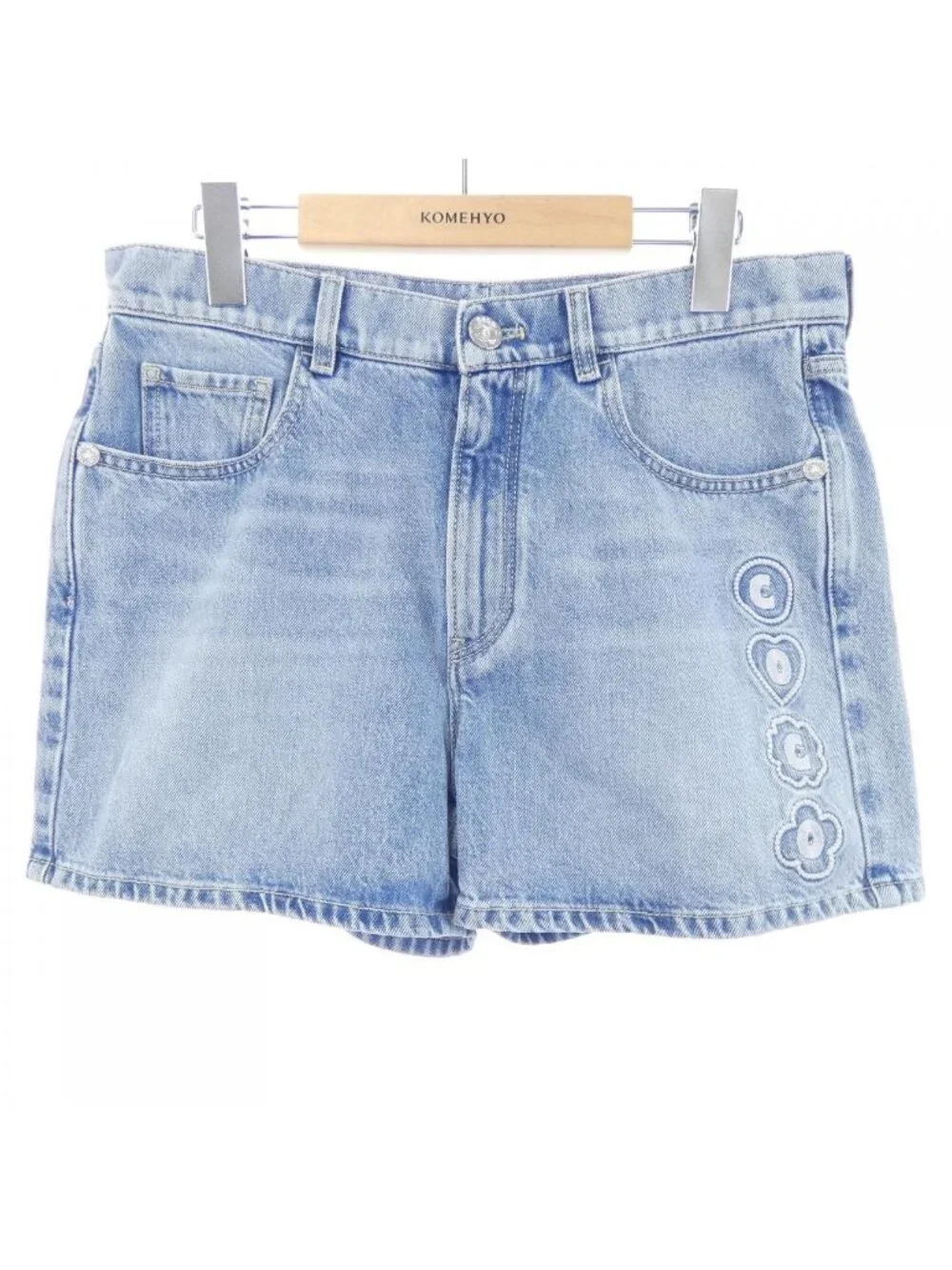 Chanel 25 Shorts Blue